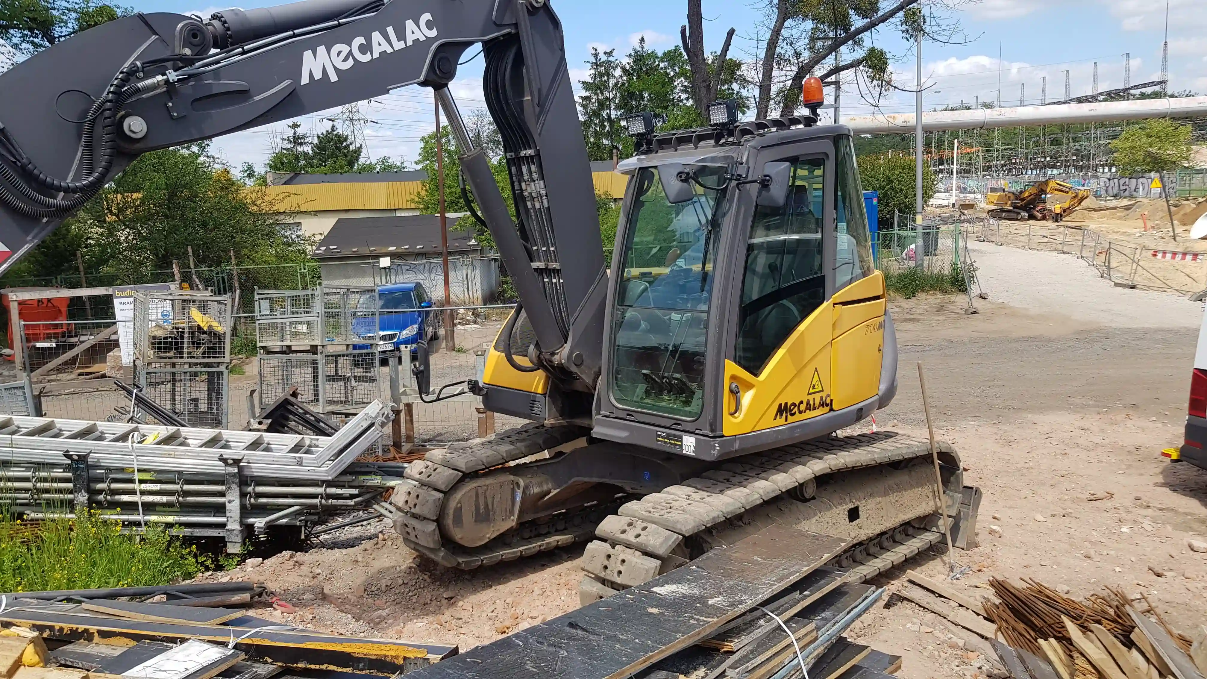 Naprawa ładowarki teleskopowej Manitou